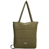 Beagles Puffer Shopper/Schoudertas Calvia Donker Groen