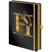 Hole in the Wall Harry Potter - Premium A5 Notitieboek - Hufflepuff