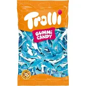 Trolli Blauwe Haaien - zachte fruitgum snoepjes - 1 kg