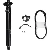 Exaform 900-i Telescopische zadelpen met zwarte interne kabelgeleiding Controle inbegrepen || Maat: 31.6 x 445 x 150