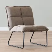 Bronx Scandinavische fauteuil Joran taupe
