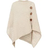Bonprix Poncho van zacht gebreid materiaal maat 0