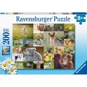 Ravensburger Schattige babydieren - Legpuzzel - 200 XXL stukjes