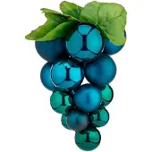 Sublime Market Connect Kerstballen Klein Druiven Blauw Plastic