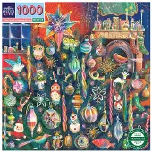 Eeboo - Puzzle 1000 pcs - Holiday Ornaments - (EPZTHYO)
