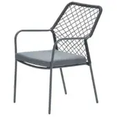 Garden Impressions Dido Dining Tuinstoel Black