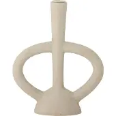 Bloomingville Ramina Kaarshouder, Wit, Polyresin