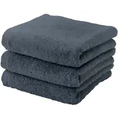 Aquanova Handdoek London Steel (3-delig)