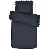 Essenza Dekbedovertrek Maen Nightblue Katoen-140 x 200 / 220 cm | 1-Persoons