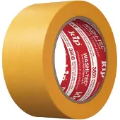 Kip-tape Afdekband | glad | geel | lengte 50 m | breedte 48 mm | rol | 5 stuks - 3808-48 3808-48