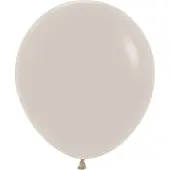 Sempertex Grote ballonnen, Latex, White sand, 45 cm, 25 stuk(s)