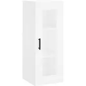 vidaXL Bovenkast 34,5x34x90 cm wit