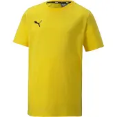 Puma Teamgoal 23 Casuals Short Sleeve T-shirt Geel 5-6 Years Jongen