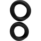 Mjuze Infinity - L and XL Cockring - Black