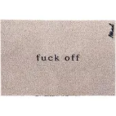 Mad About Mats - Alicia - F*ck Off - deurmat - schoonloop/scraper - wasbaar - 50x75