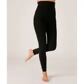 Damart - Legging binnenkant fleece Thermolactyl - Dames - Zwart - XL