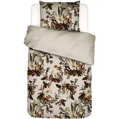 Essenza Dekbedovertrek Daffodils Reunited Beachwood White Satijn-140 x 200 / 220 cm | 1-Persoons