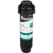 Nobrand pop-up sproeier 7,6 cm (3") – Inclusief nozzle 360° – Bereik tot 4,9 m – 1/2" aansluiting – Voor tuinberegening