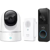 Eufy Bundle Indoor Cam + Doorbell Slim