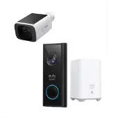 Eufy Bundle Doorbell 2K + S220