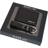 Replay Setam8027.000.a3000 Wallet Zwart Man