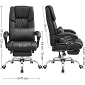 Nancy's Luxe Bureaustoel - Ergonomische Bureaustoelen - Bureaustoelen Voor Volwassenen