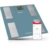 Terraillon Smart Connect Personenweegschaal, BMI-meting, 8 gebruikers, Bluetooth, energieanalyse, geavanceerd en intelligent