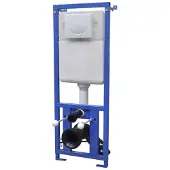 vidaXL Verborgen hoge stortbak 11 L 41x41x(110-125)cm online kopen
