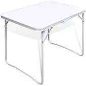 vidaXL Campingtafel inklapbaar met metalen frame 80 x 60 cm