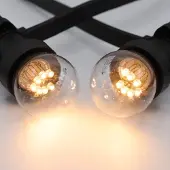 LumenXL Prikkabel set met 0,7 watt lampen met LEDs op korte stokjes