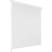 vidaXL Rolgordijn voor douche 100x240 cm wit online kopen
