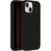 Accezz Liquid Silicone Backcover Apple iPhone 15 zwart