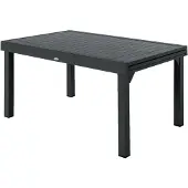 Hespéride Piazza Aluminium Uitschuifbare Tuintafel Voor 10 Personen