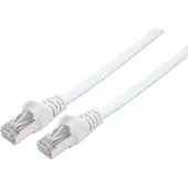 Intellinet 741408: Patchkabel Cat6a-connector / Cat7-kabel, 5 meter, wit