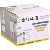 Wham - Opbergbox Seal It Stapelbaar Set van 4 Stuks - Polypropyleen - Multicolor