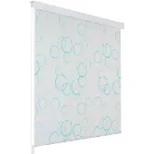 vidaXL Rolgordijn voor douche 120x240 cm bubbel online kopen