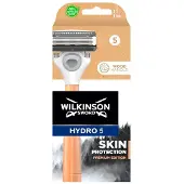 Wilkinson Sword Hydro 5 Skin Protection Premium Edition - Scheermes - Houten Handvat