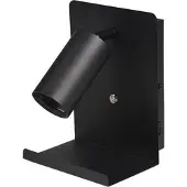 ABC-led LED leeslamp - 55mm - Zwart
