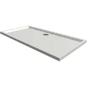 Xenz Mariana Plus rechthoekige douchebak acryl 150x80cm wit mat