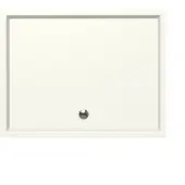Xenz Mariana Plus 130x100 douchevloer Edelweis
