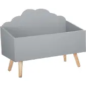 5 Five 58x28x45.5 Cm Drawer Storage Shelf Grijs Kinderen
