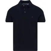 Tommy Hilfiger Shirt 'CORE 1985 SLIM POLO' navy / rood / zwart / wit