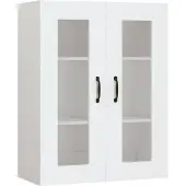 vidaXL Bovenkast 69,5x34x90 cm wit
