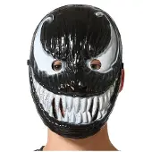 BigBuy Masker Halloween Zwart