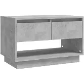 vidaXL Tv-meubel 70x41x44 cm bewerkt hout betongrijs