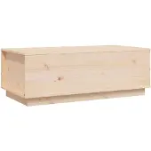 vidaXL Salontafel 100x50x35 cm massief grenenhout