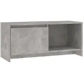 vidaXL Tv-meubel 90x35x40 cm bewerkt hout betongrijs