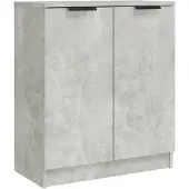 vidaXL Dressoir 60x30x70 cm bewerkt hout betongrijs