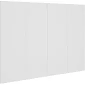 Super Merchant Hoofdbord 120x1,5x80 cm bewerkt hout wit