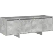 vidaXL Tv-meubel 120x30x40,5 cm bewerkt hout betongrijs